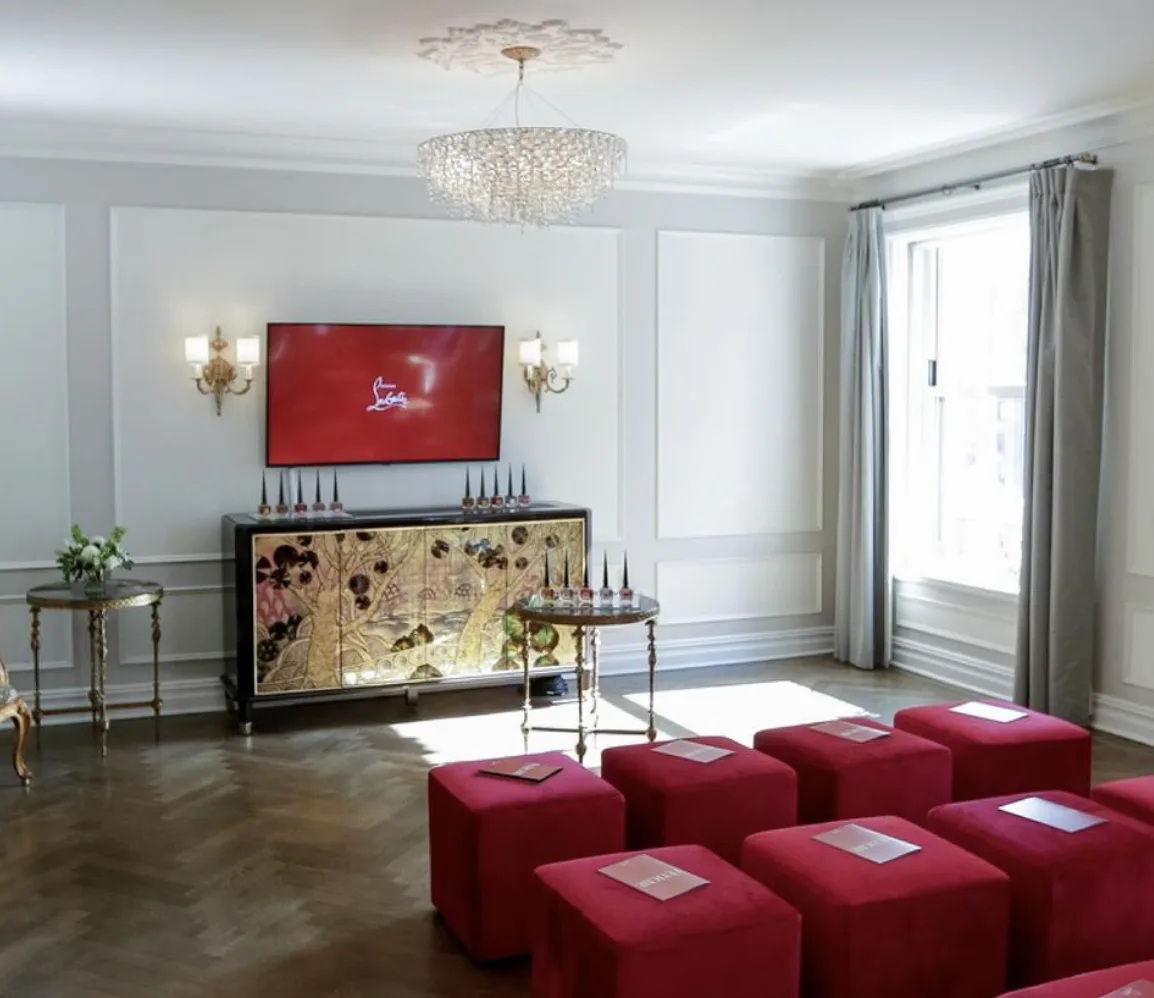 CHRISTIAN LOUBOUTIN BEAUTY MASTER CLASS AT THE PLAZA HOTEL — image 1
